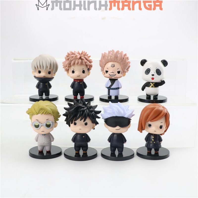 Mô hình figure 15 nhân vật Jujutsu Kaisen Chú thuật hồi chiến Inumaki Yuji Itadori Sukuna Satoru Gojo Megumi Nobara