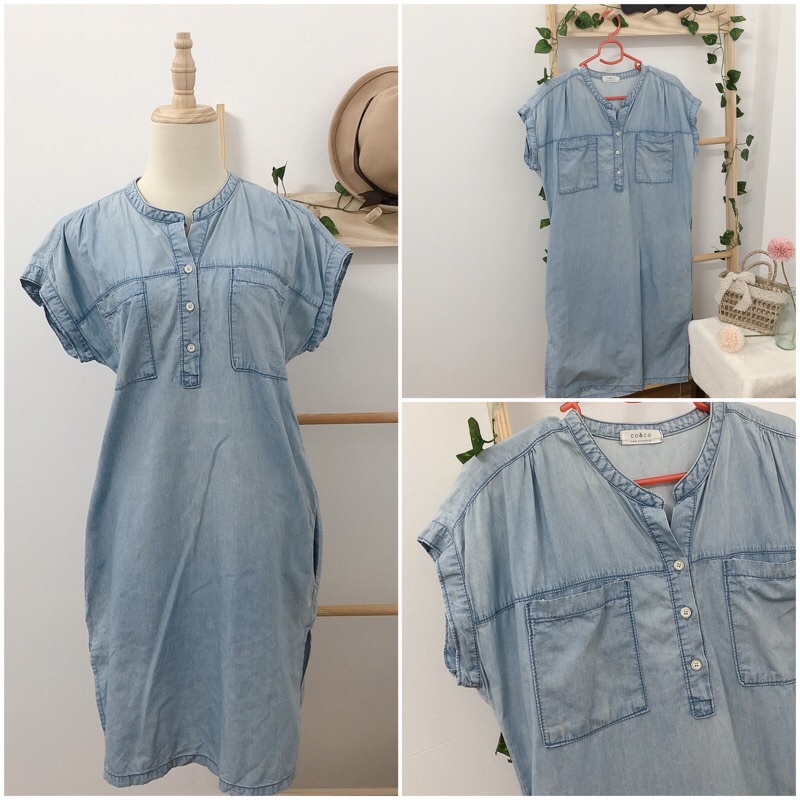 Đầm jean bò 2hand giá hạt dẻ