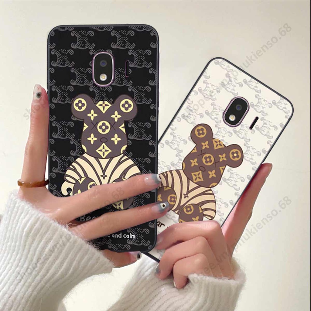 Ốp lưng điện thoại Samsung J4 2018 elegant, gấu be@rbrick cao cấp, vỏ ốp rẻ đẹp