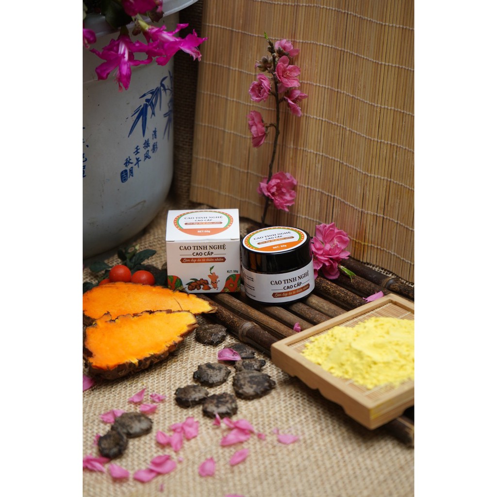 Cao tinh nghệ sữa ong chúa handmade