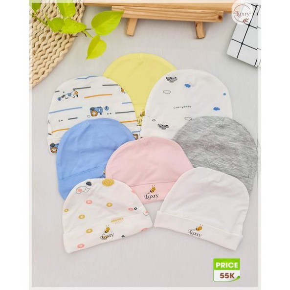 Mũ che đầu cho trẻ sơ sinh luxry.vn &amp; nus