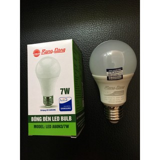 Bóng đèn led tròn 5W 7W Rạng Đông