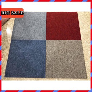 1 Tấm Thảm nỉ ghép đế cao su 50x50 Cao Cấp