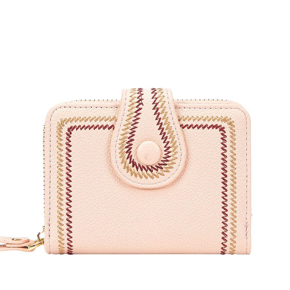 Ví Nữ Da Cầm Tay Màu Cầu Vồng Xinh Xắn