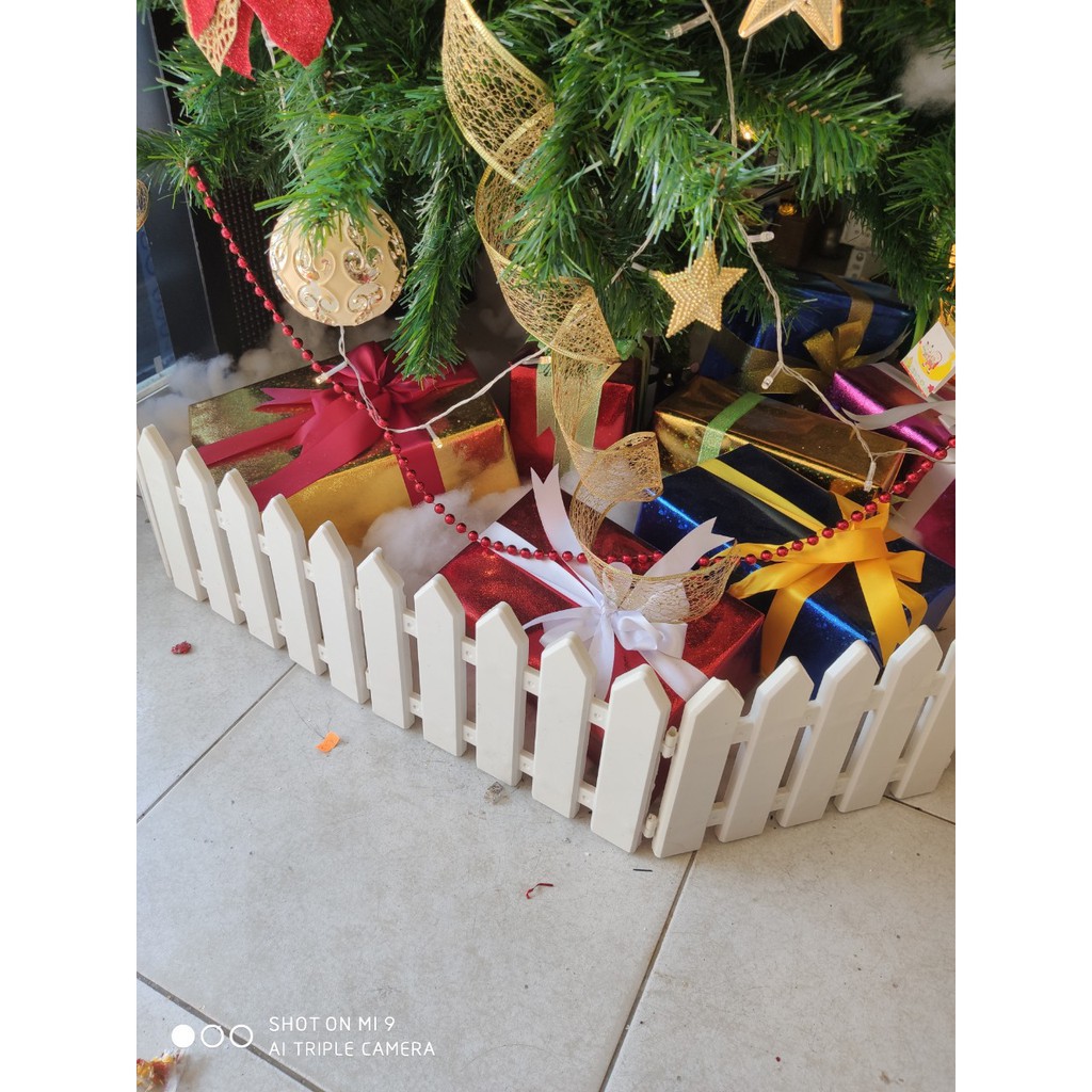 Hàng rào cây thông Noel cao 20cm, dài 1m 80cm