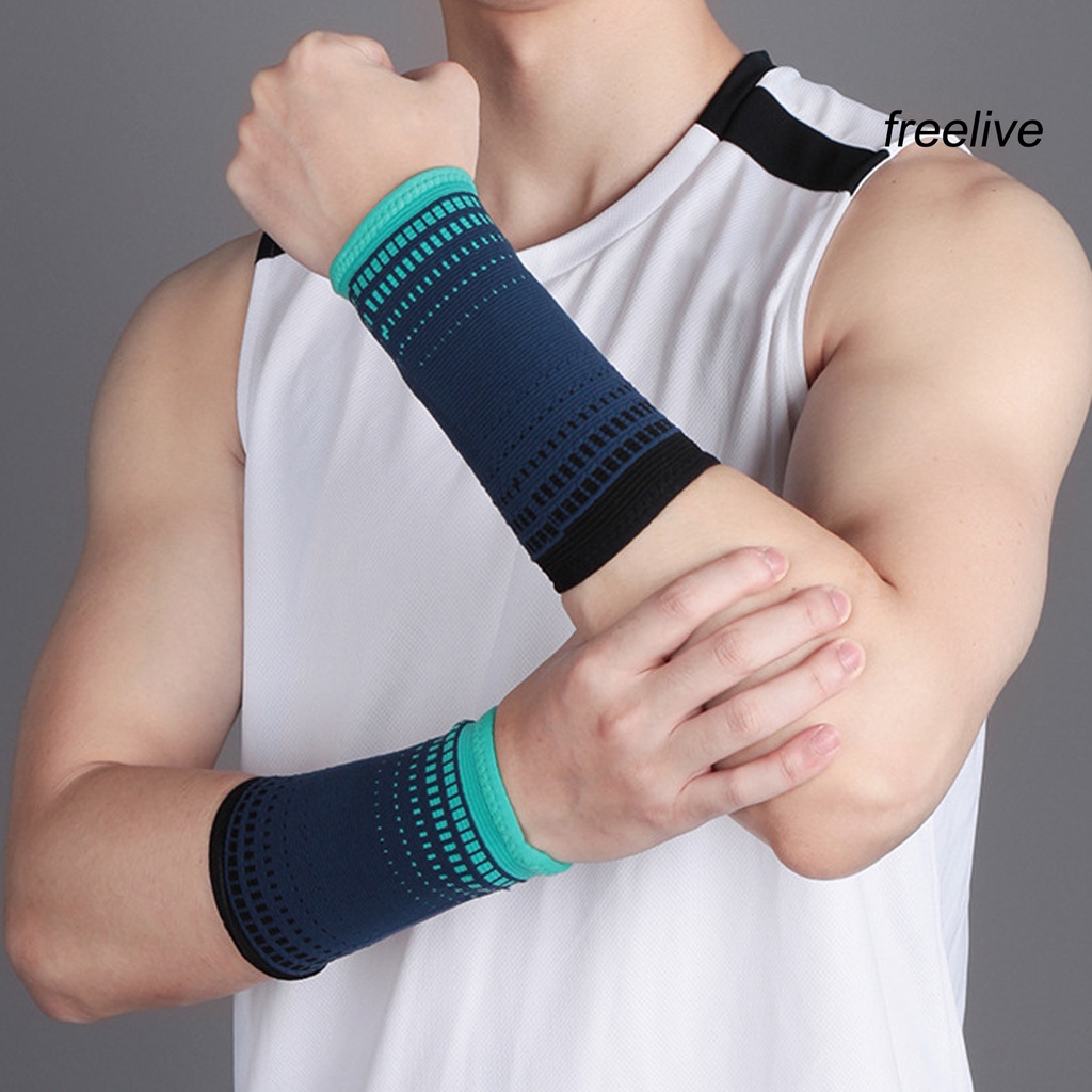 Đai Quấn Bảo Vệ Cổ Tay Bằng Nilon Tiện Dụng Khi Chơi Bóng Rổ / Bóng Chuyền / Thể Thao