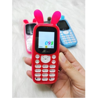 Điện thoại 2 sim mini H21 đáng yêu siêu kute thay đổi giọng nói tặng kèm phụ kiện - có bảo hành được kiểm tra hàng