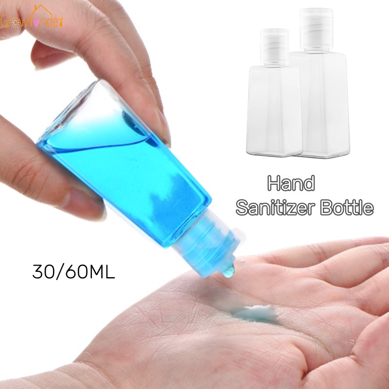 1 Chai Nhựa Dung Tích 30/60ML Dùng Đựng Nước Rửa Tay Dạng Lật Tiện Lợi