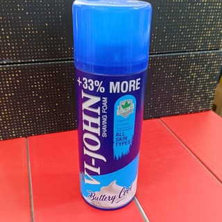 Bọt cạo râu Vi-John trà xanh 420ml