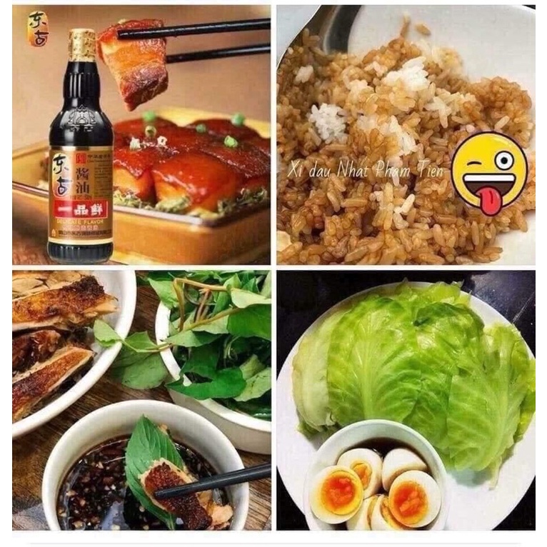 Xì dầu càng cua Nhất Phẩm Tiên chuẩn nội địa TQ🦀