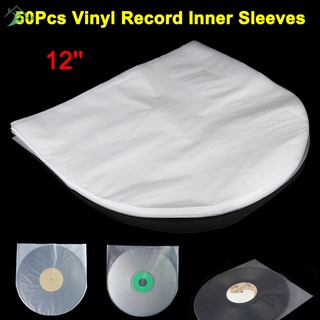 Set 50 Vỏ Nhựa Bọc Bảo Vệ Đĩa Than LP 12Inch Chống Tĩnh Điện