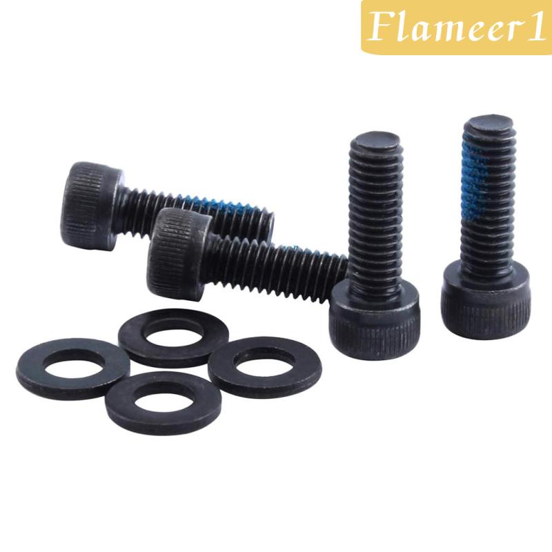Set 1 Ốc Vít Kim Loại Gắn Đĩa Phanh Xe Đạp M6X18 mm