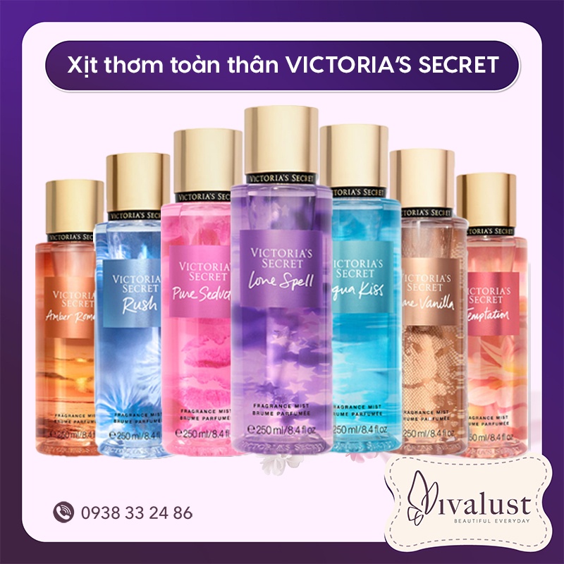 Xịt thơm toàn thân VICTORIA'S SECRET - Hàng Chính Hãng