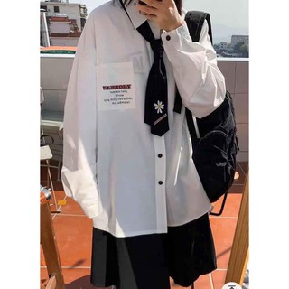 Áo sơ mi SUMMER kèm cà vạt hoa cúc