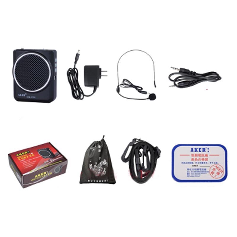 Loa trợ giảng Aker MR-2700 Gọn nhỏ cho phòng học rộng - Chống rú hú tốt nhất