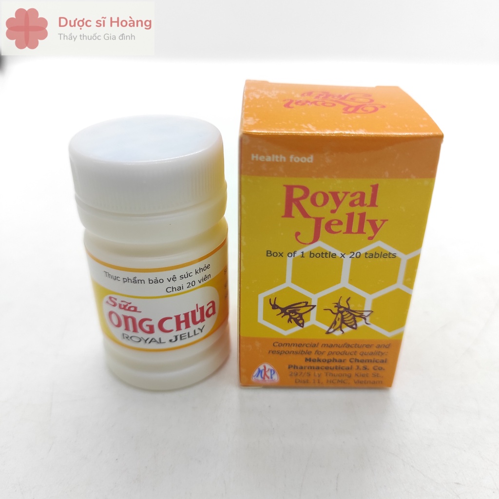 Kẹo sữa Ong Chúa - Royal Jelly - Kẹo Ngậm Tăng Sức Đề Kháng MEKOPHAR