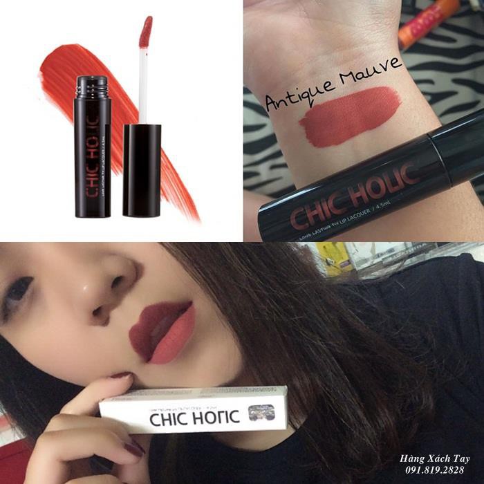 Son kem SIÊU LÌ Chic Holic Long Last