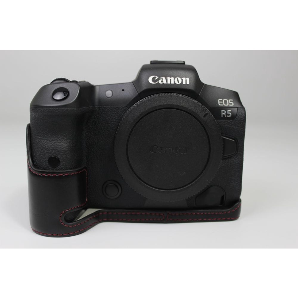 Túi Da Pu Đựng Máy Ảnh Canon EOS R RP R5 R6 M200 M50 M6 G5X 6D Mark II 6D2 G5XM2 M50II M6II