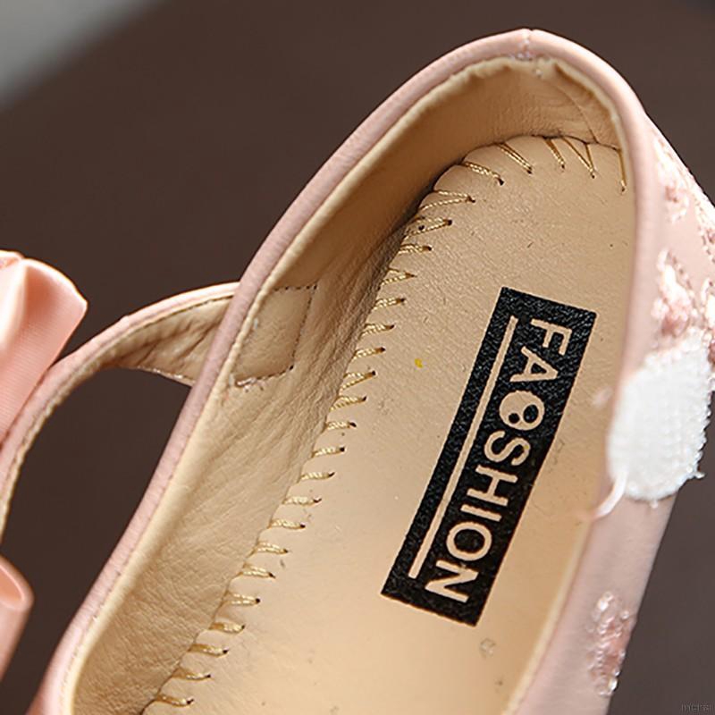 Giày búp bê đính nơ xinh xắn dành cho bé gái