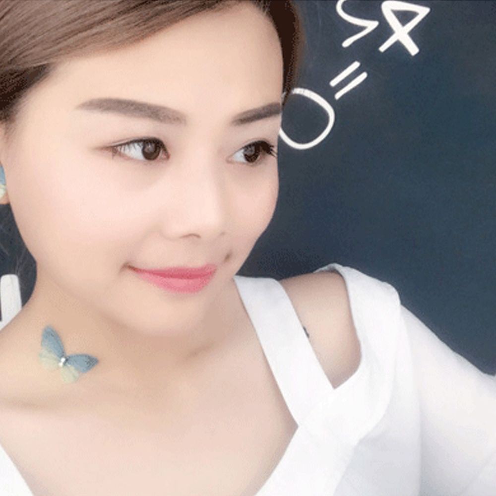 Vòng cổ choker mặt hình bướm bắt mắt xinh xắn cho nữ