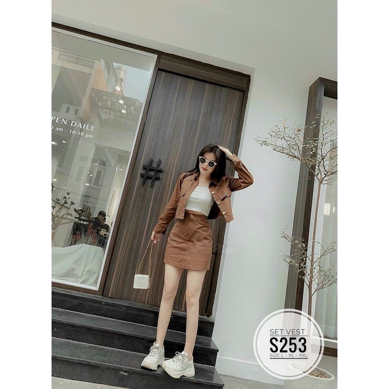 Bigsize Set vest S253