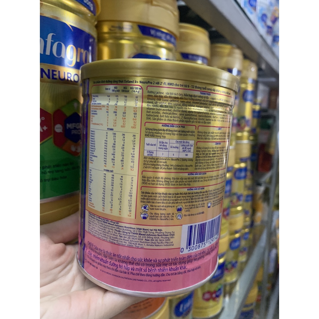 Sữa BỘT Enfamil Số 2 1.7KG