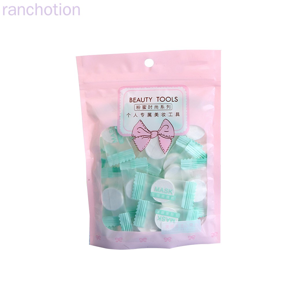 (Hàng Mới Về) Set 30 Mặt Nạ Nén Chất Liệu Cotton Không Dệt Tự Chăm Sóc Da Mặt | BigBuy360 - bigbuy360.vn