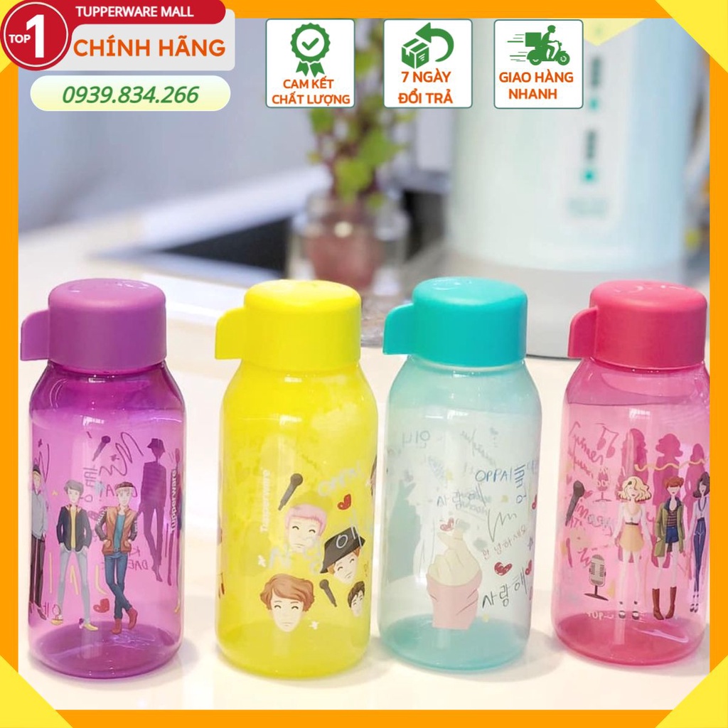 Tuppeware - Bình Nước Eco Bottle Fancy 350ML