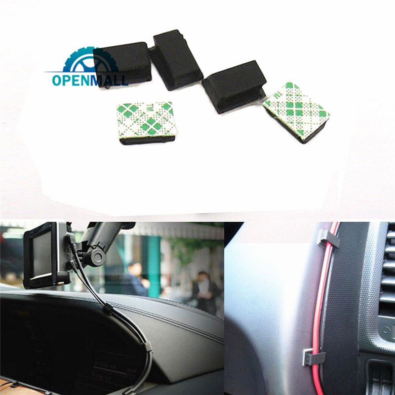 Phụ kiện kẹp cố định dây cáp gọn gàng cho xe hơi