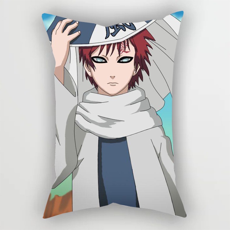 Vỏ gối in họa tiết nhân vật anime Naruto kích thước 50x30cm thời trang