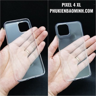 Ốp lưng Google Pixel 4 - Pixel 4 XL, Pixel 4A dẻo trong suốt