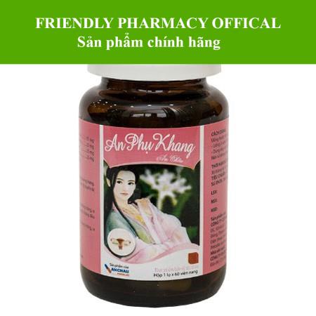An Phụ Khang An Châu – Hỗ trợ điều hòa kinh nguyệt, giảm u nang, u xơ, viêm lộ tuyến (Lọ 60v)