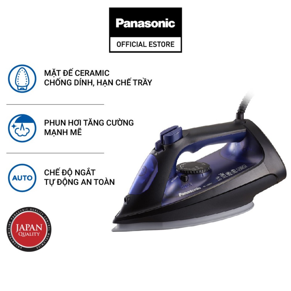 Bàn Ủi Hơi Nước Panasonic NI-U600CARA - Bảo Hành 12 Tháng - Hàng Chính Hãng