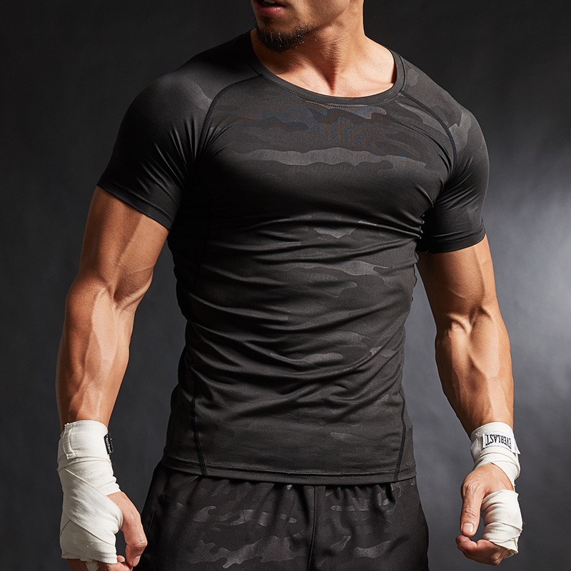 Áo thun body nam rằn ri