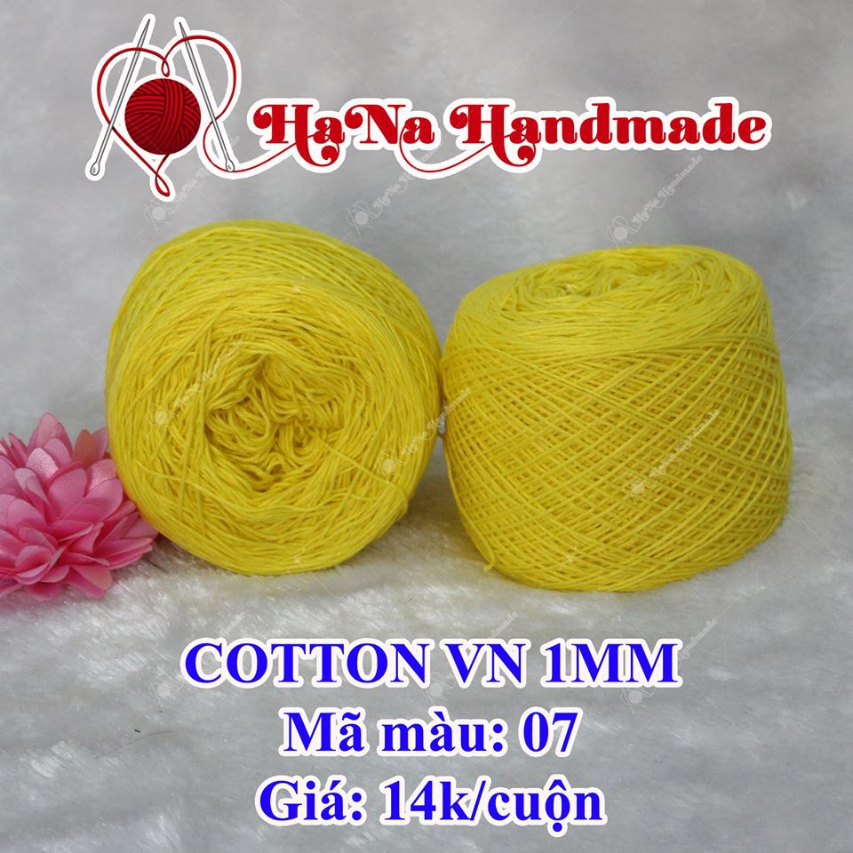 Combo khung 5cm, sợi cotton việt nam