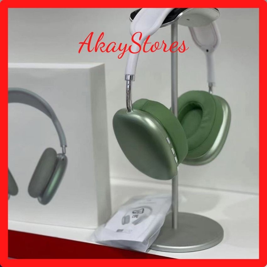 Tai Nghe Bluetooth Headphone Tai nghe Không Dây P9 Tai Nghe Chụp Tai Chống Ồn Air Max P9 Nghe phê êm pin bền- AkayStores