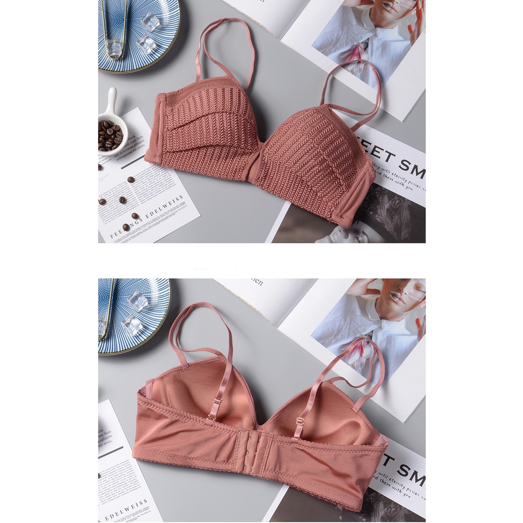 Set Bộ Đồ Lót Nữ Không Gọng Tulip Dễ Thương SB-018 | BigBuy360 - bigbuy360.vn