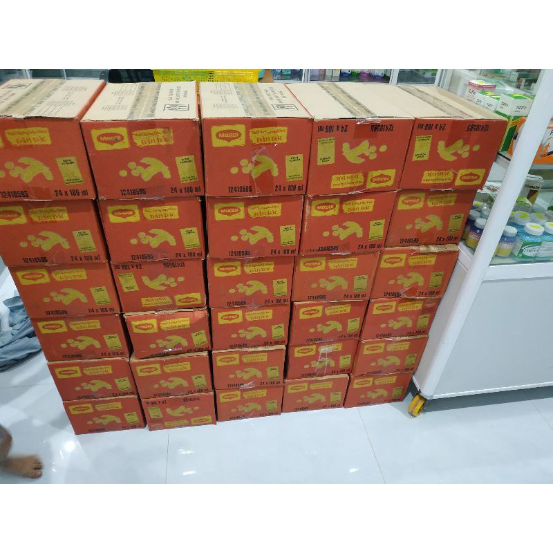 4 chai nước tương Maggi 100ml nắp đỏ