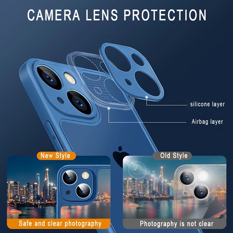 Ốp điện thoại silicon mềm trong suốt siêu mỏng chống sốc dành cho iphone 13 pro max 12 11 pro max mini | BigBuy360 - bigbuy360.vn