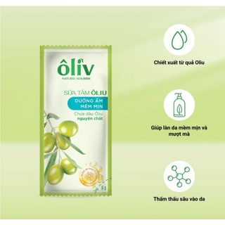 Combo 10 gói sữa tắm Oliv