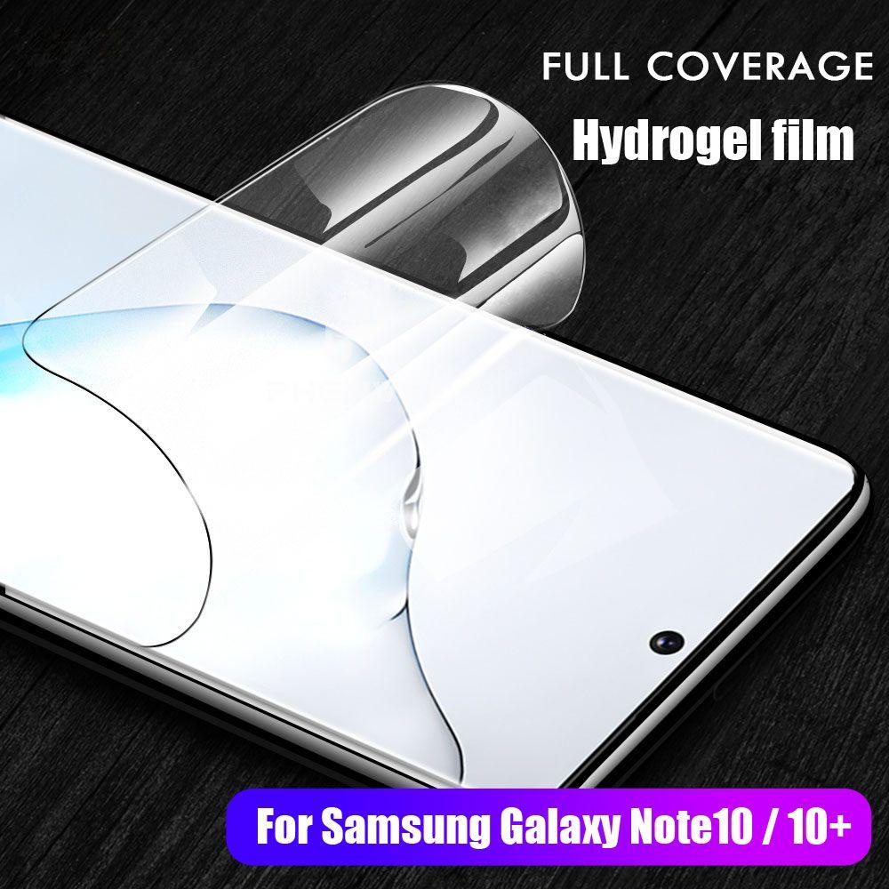 Miếng Dán Màn Hình Bằng TPU Mềm Siêu Mỏng HD Cho Samsung Galaxy Note 10 / 10 + Plus