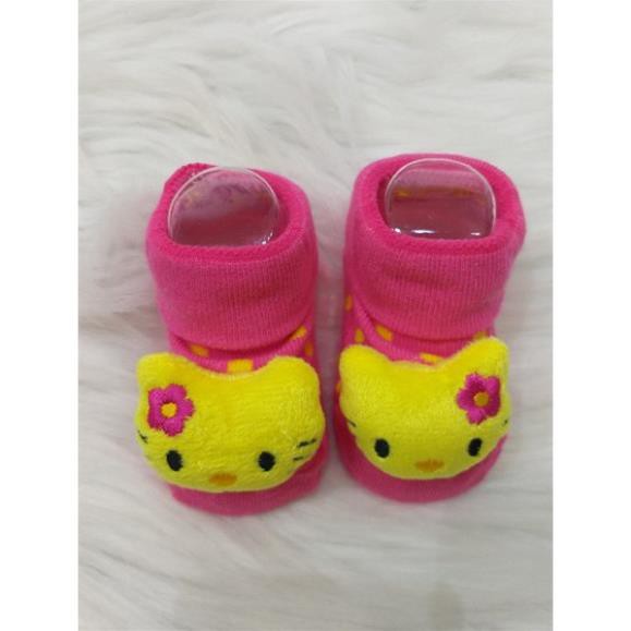 SET NÓN BAO TAY BAO CHÂN SƠ SINH -vớ hello kitty- ĐỒ DÙNG SƠ SINH