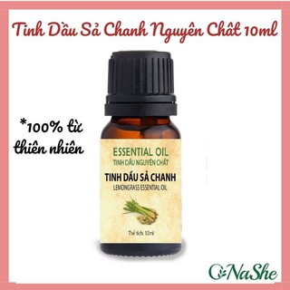 Tinh Dầu Sả Chanh Nguyên Chất 10ml xông phòng - AN TOÀN cho bé - Cam kết 100% từ thiên nhiên.