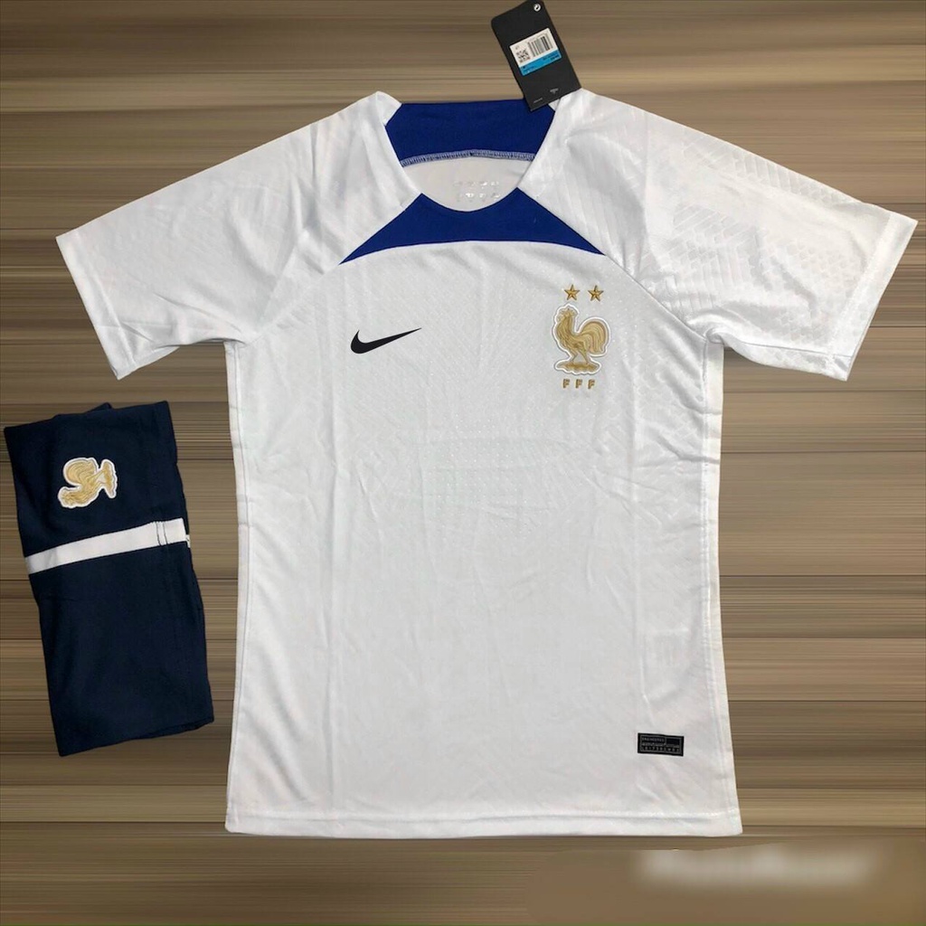 Áo bóng đá Đội Tuyển Pháp -MẪU Vải Polyeste Siêu Thoáng-Siêu Bền