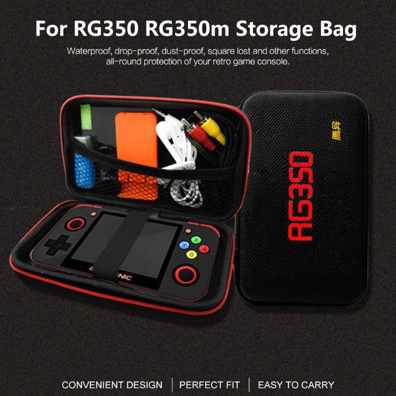 Túi Đựng Bảo Vệ Chống Bụi Cho Máy Chơi Game Rg350 / Rg350M / Rg350P / Rg351P 16 Bit