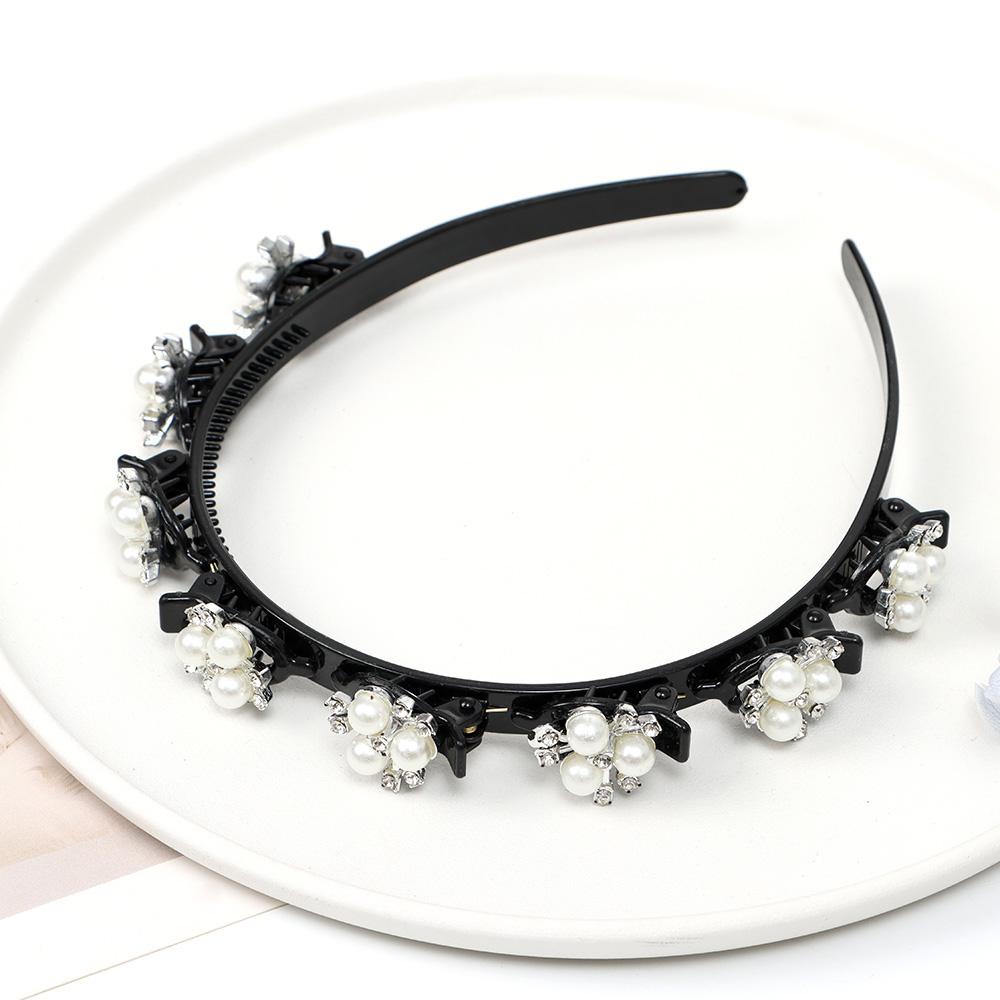 JONYE 1 Băng Đô Xoắn Đính Đá Thời Trang
