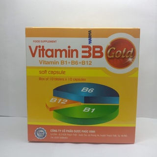 VITAMIN 3B PHÚC VINH hộp 100 viên