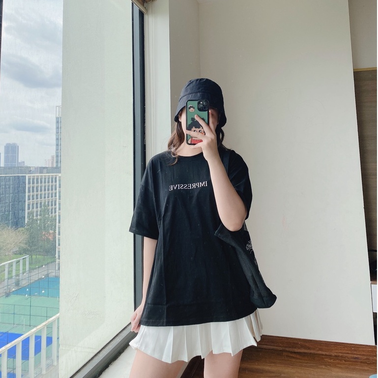 Áo Thun 3158 Impressive PEONYB Unisex [FREESHIP]  Phông form rộng tay lỡ in chữ vintage đường phố hànq uốc Ulzzang