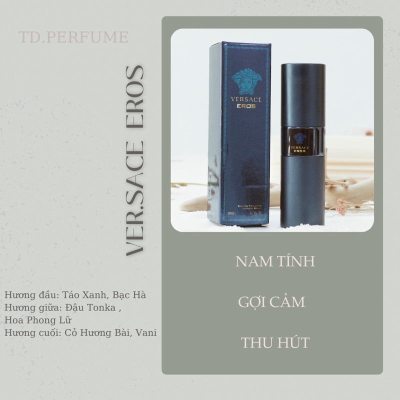 VERSACE EROS - Nước hoa mini 20ml