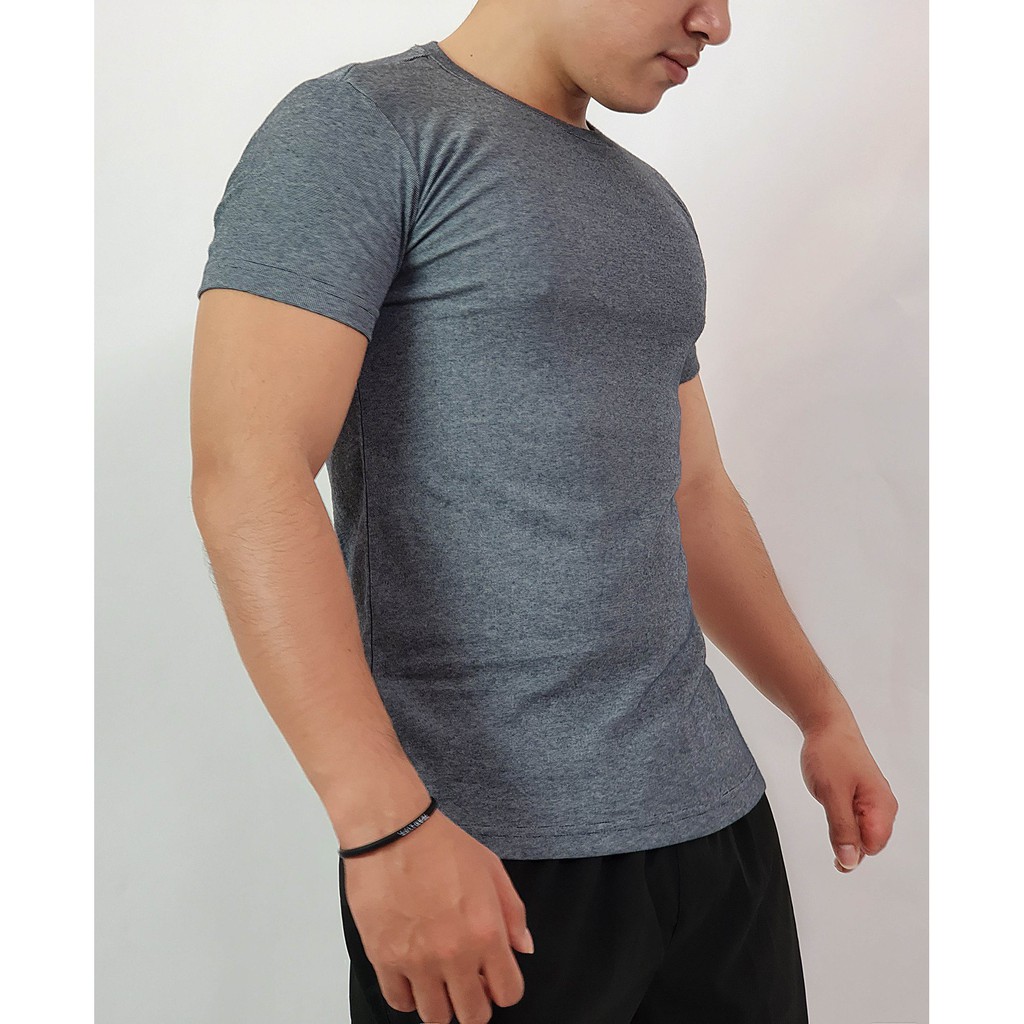 Áo thun phông nam tay lỡ unisex form rộng trơn chất cotton cổ tròn đẹp basic màu đen trắng FAVITI AP61 | WebRaoVat - webraovat.net.vn